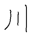 Character chuan trajectory